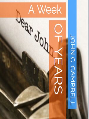 cover image of A Week of Years